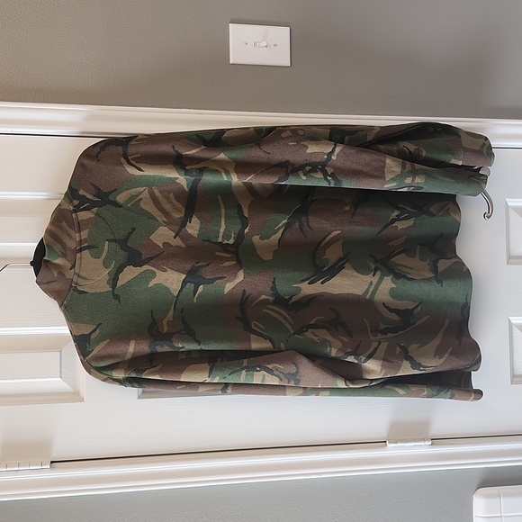 Polo Ralph Lauren Men Mockneck Quarter Zip Army Camo Sweater Pullover - Picture 4 of 4